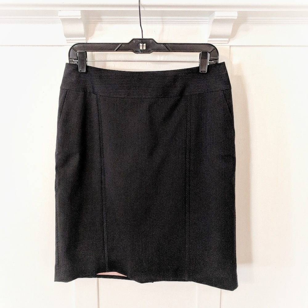 EUC Caslon Luxurious Pinstripe Pencil Skirt